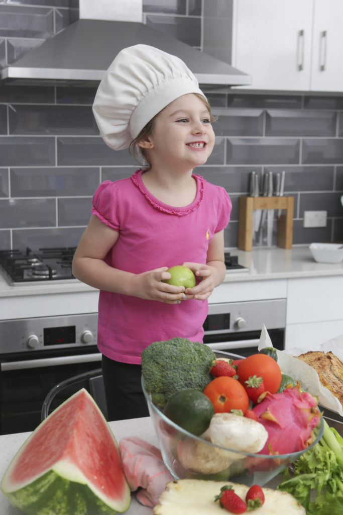 Alyssa in the kitchen